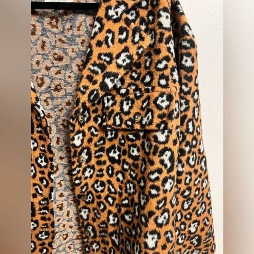 Simply Southern Shacket Leopard Print - Picture 4 of 5